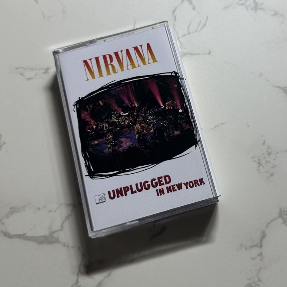 Live Rock - Gloednieuwe, verzegelde cassette Nirvana MTV Unplugged