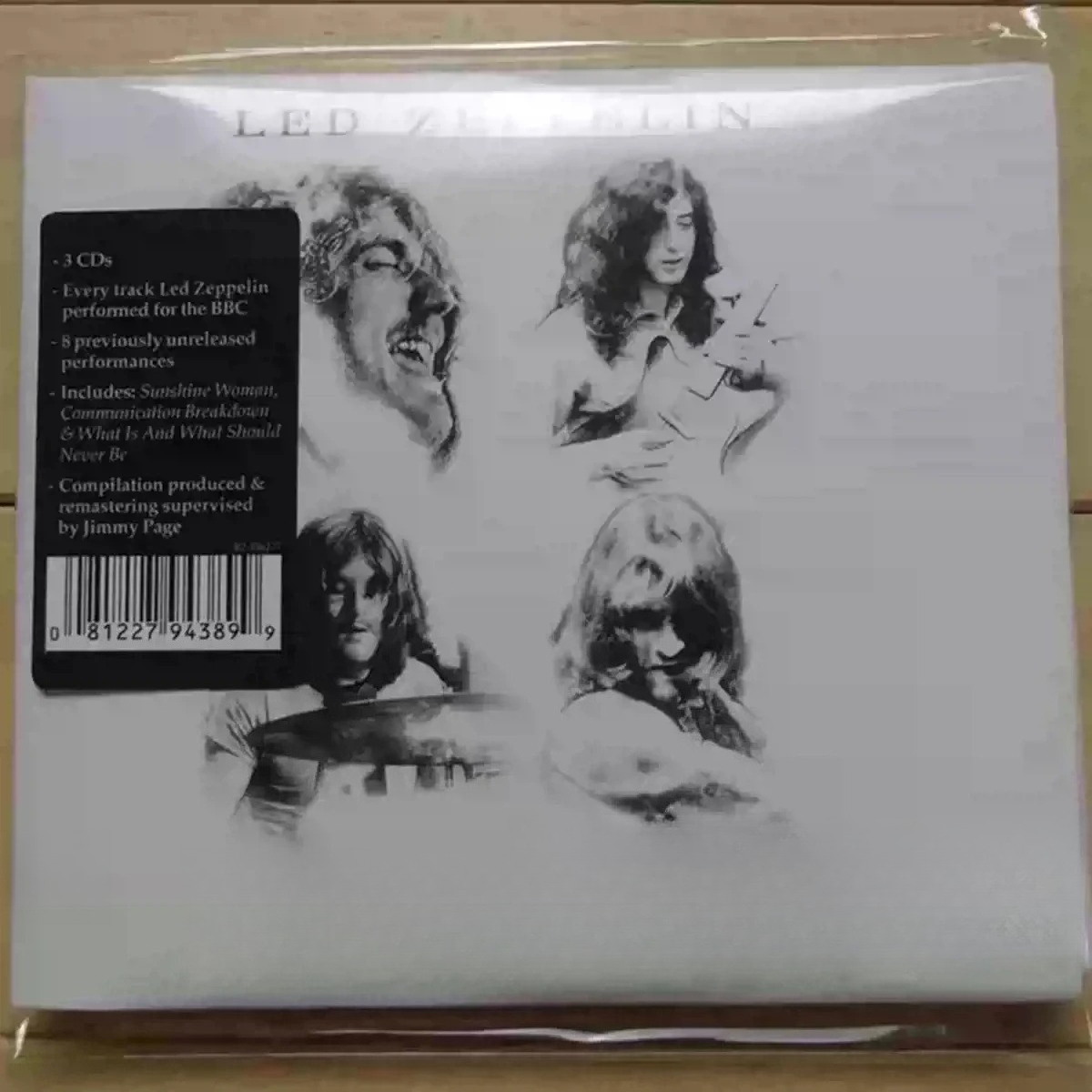 Live Rock - 3 schijven klassiek hardrock live compilatiealbum,