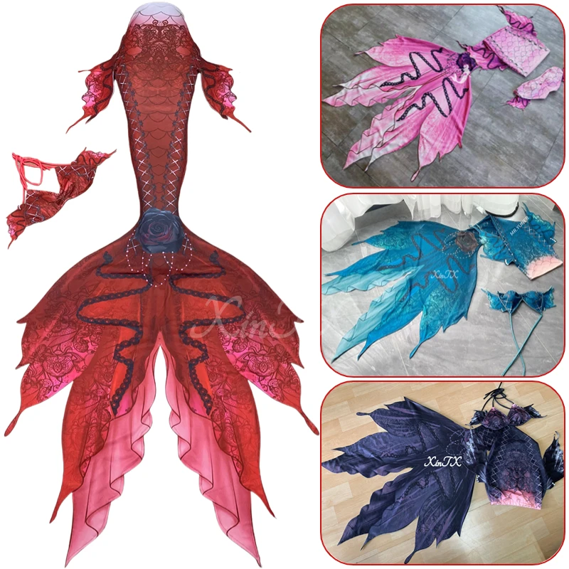 Marine Aquarium - Zeemeerminstaart Donkere Gotische Stijl Volwassen Sexy