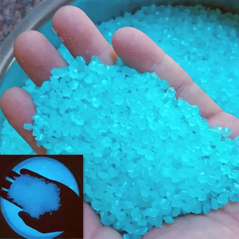 Ocean Aquarium - 1000 stks 3-5mm Lichtgevende Zand Glow
