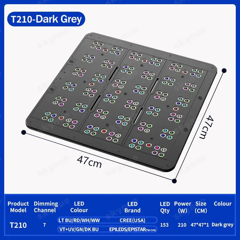Reef Lighting - TLF KASSRAY T210 210W Volledige dekking