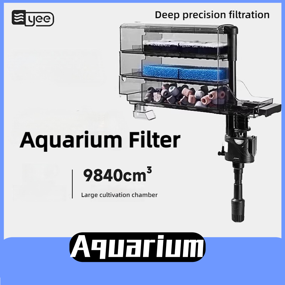 Reef Tank Filter - Yee Aquariumfilter Waterzuivering Filterbox Circulatie 3-in-1
