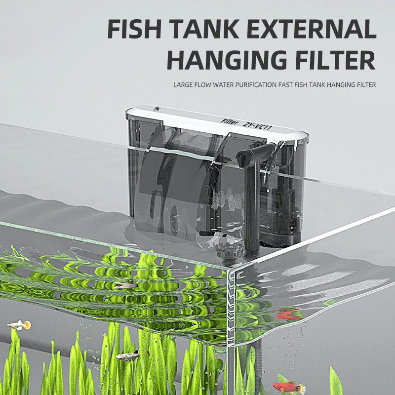 Reef Tank Filter - 110V 220V Aquariumfilter Wandgemonteerd aquariumfilter Extern