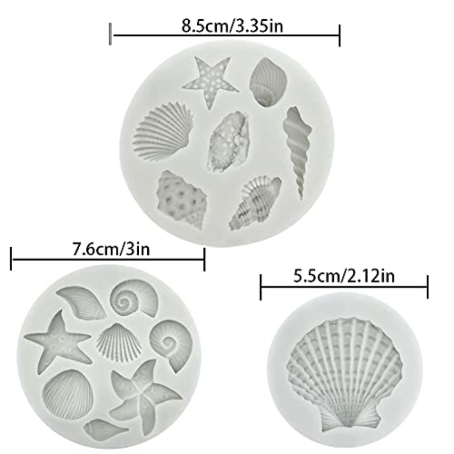 3 STUKS Marine Thema Cake Fond - Marine Coral recensie en prijs