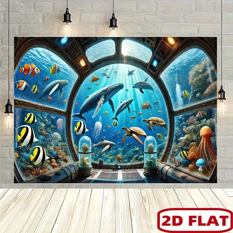 Onderwater Onderzeeër Raam Wal - Ocean Aquarium recensie en prijs