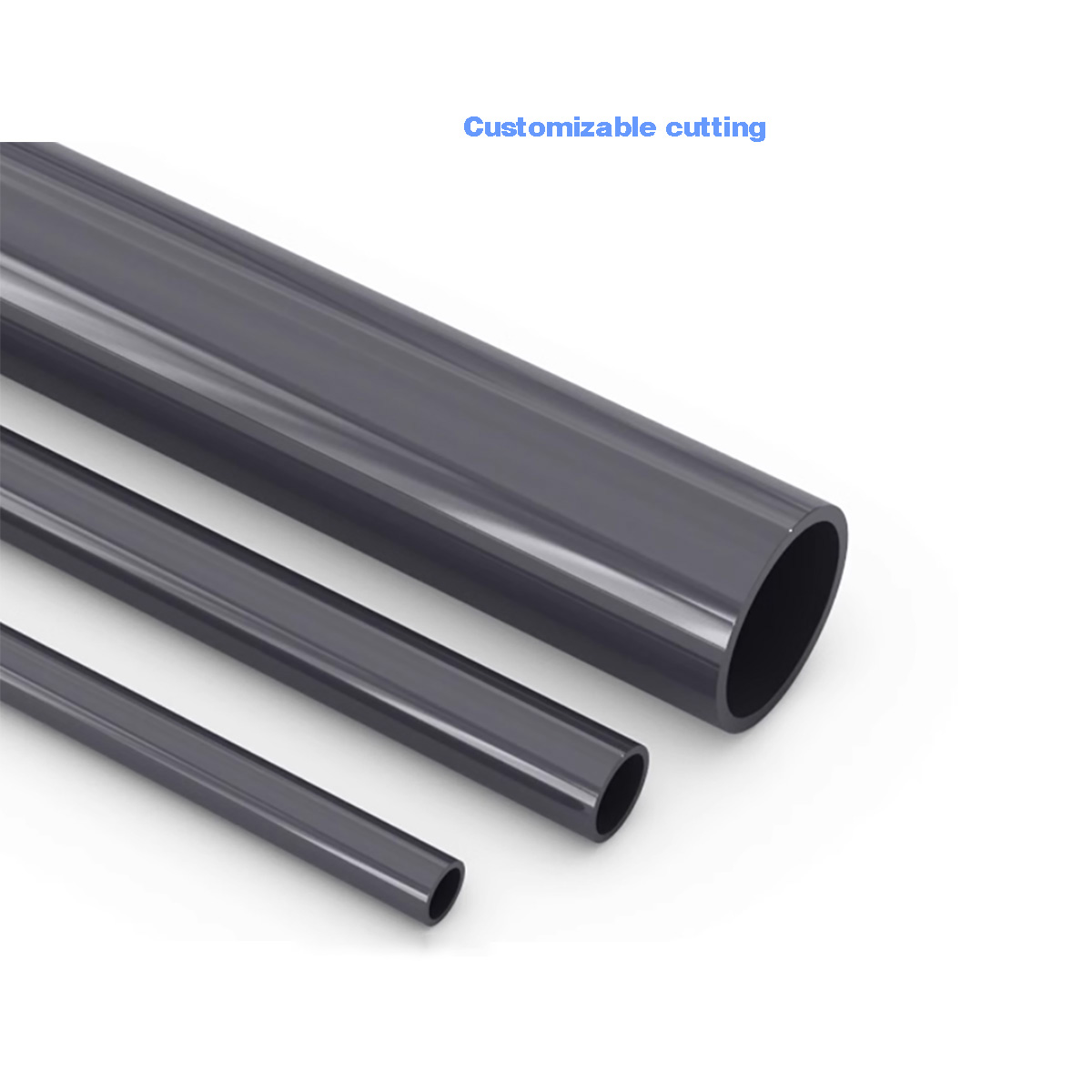 Zwart PVC Plastic Pijp Holle B - Ocean Aquarium recensie en prijs