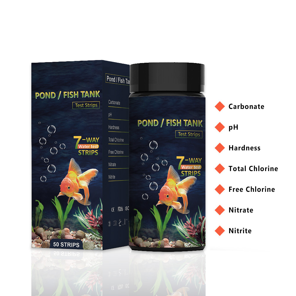 7-in-1 aquariumteststrips, 50  - Saltwater Tank recensie en prijs