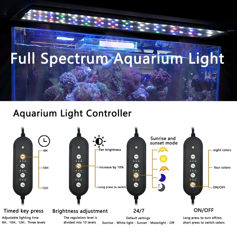 LED-visbaklamp Vol Spectrum Pl - Reef Lighting recensie en prijs