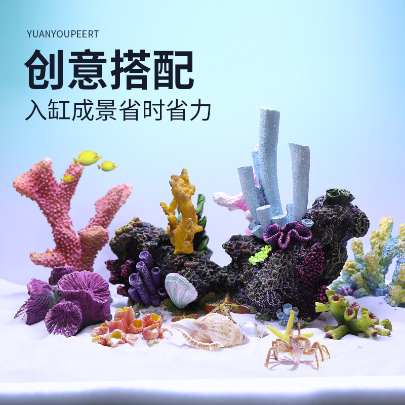 Kunstmatige koraalboom en rifl - Marine Aquarium Epoxy recensie en prijs